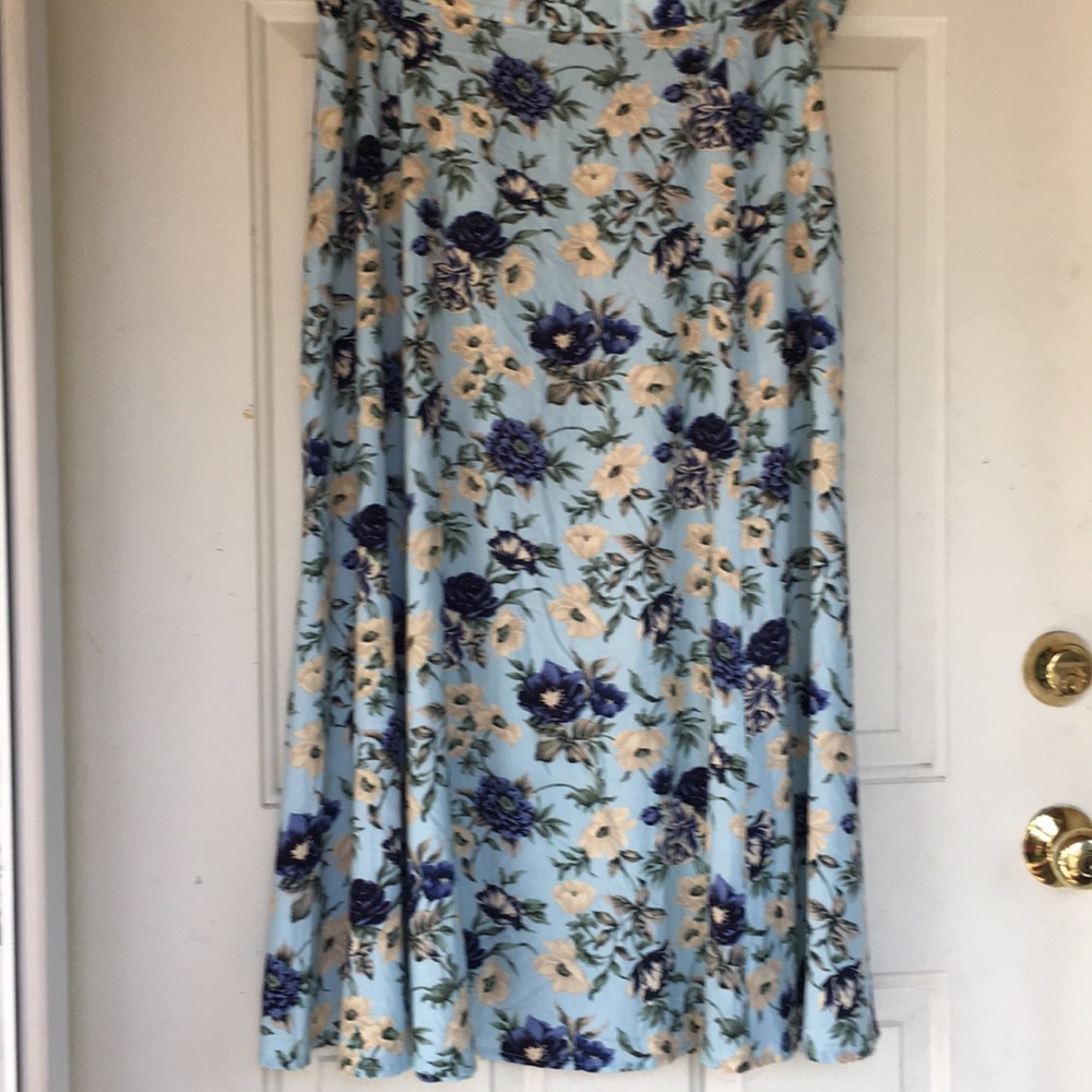 Gorgeous plus size A-line skirt.